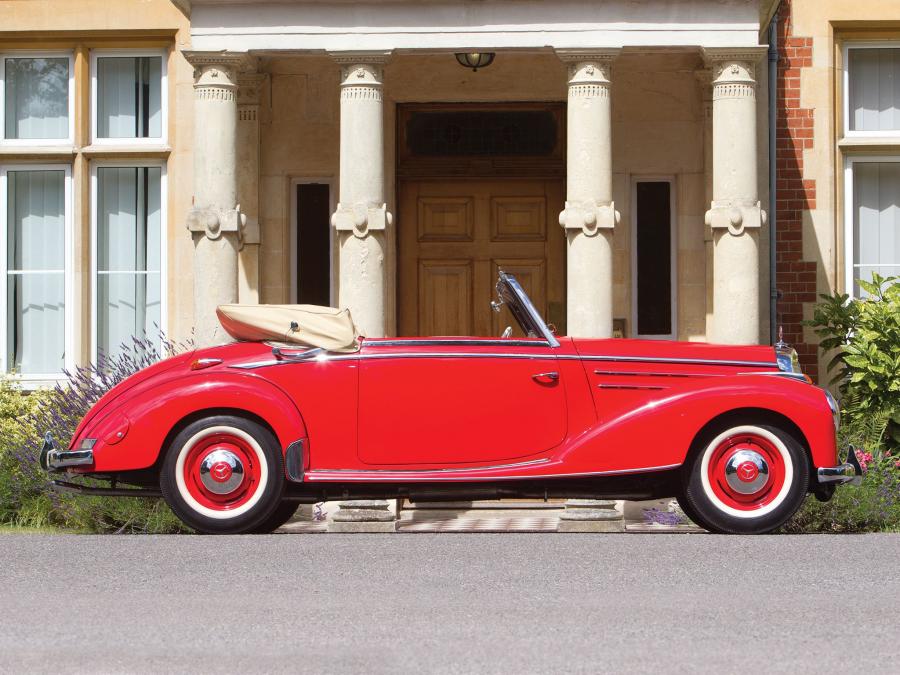  Mercedes-Benz 220 Cabriolet A 1951 года  (фото 16 из 22)